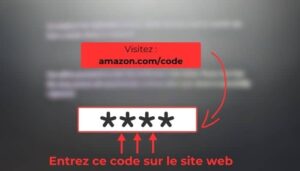 Entrez votre code de verification